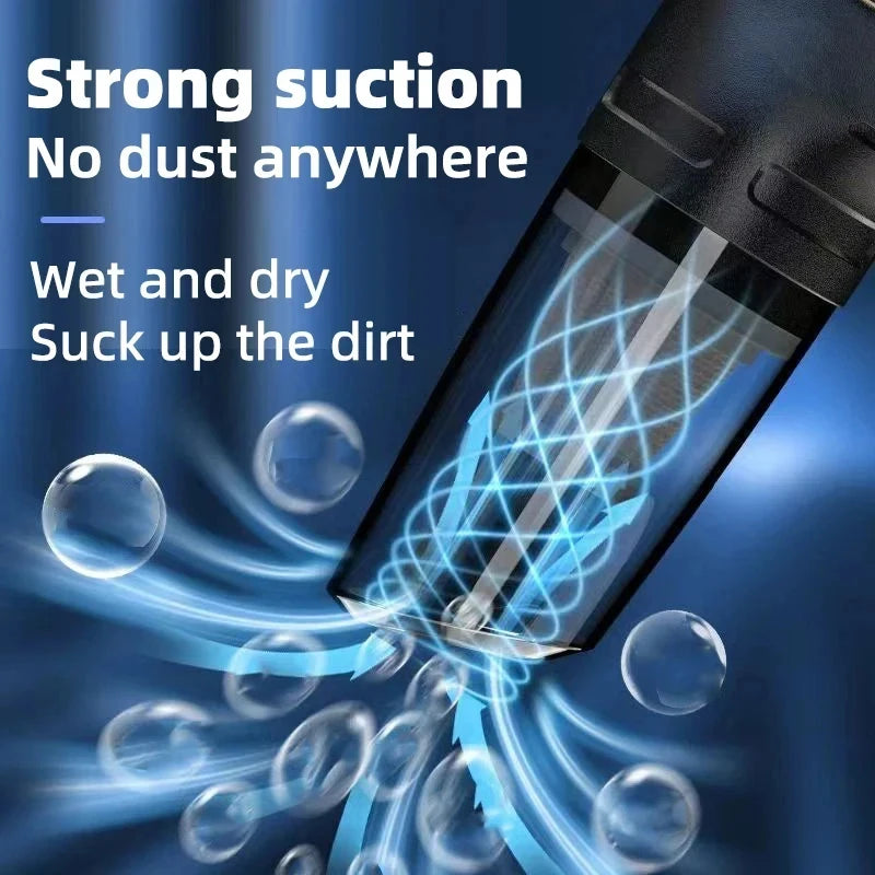Car Multifunctional Vacuum Cleaner Handheld Powerful Suction Rechargeable Car and Home Small Cordless Vacuum Cleaner for Two-Per