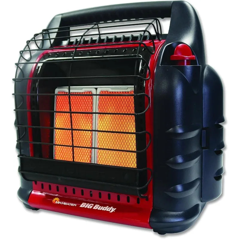Mr. Heater Big Buddy Pro Series Propane Heater, 18000 BTU, Red
