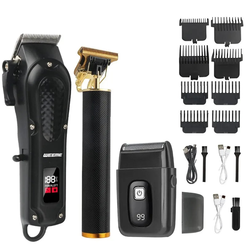 2026 New Arrival！Professional USB Rechargeable Hair Clipper & Beard Trimmer, Cordless, Ideal Gift For Men