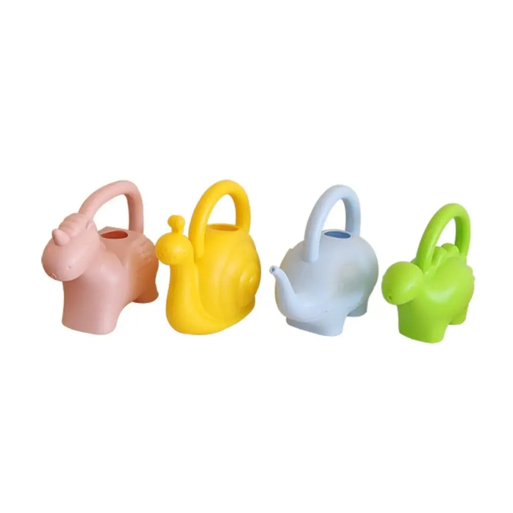 Plastic Watering Can Watering Equipment Gardening Supplies Plant Watering Pot Snail Shape Gardening Irrigation for Children