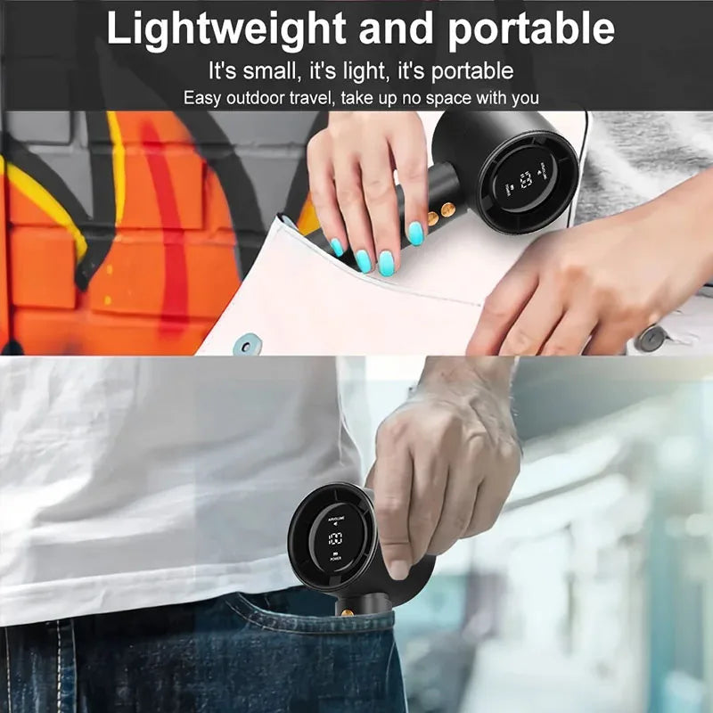 Mini Handheld Fan USB Fast Charging Portable High-Speed Mute Air Calculator Fan for Travel And Outdoor Activities