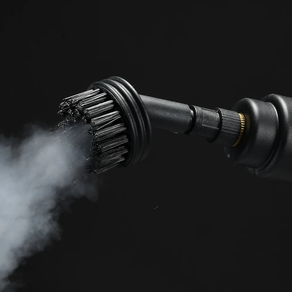 Steam Engine Brush For 8mm Steam Cleaner Nozzles Household Appliances Glass Cleaning Mop Head Parts Accessories