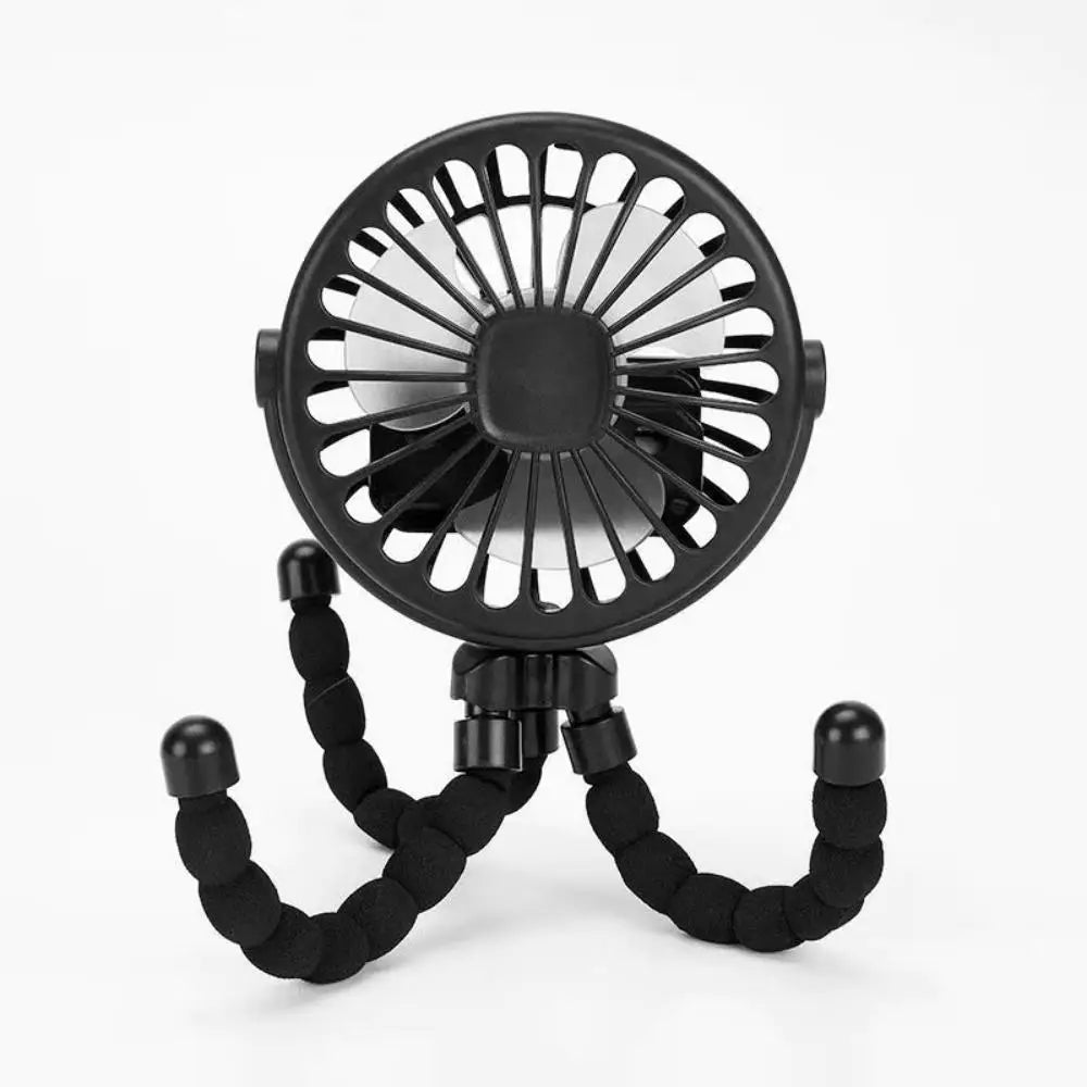 USB Charging Octopus Fan Stroller Fan  Multi-function Fan