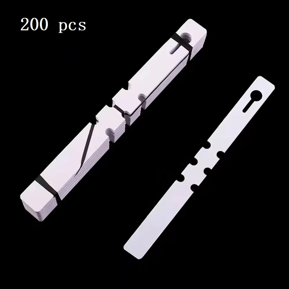 Garden100PCS Pvc Waterproof Ring For Flower Plant Labels, Seedlings, Orchids, Garden Floral Markers, Plastic Signboards