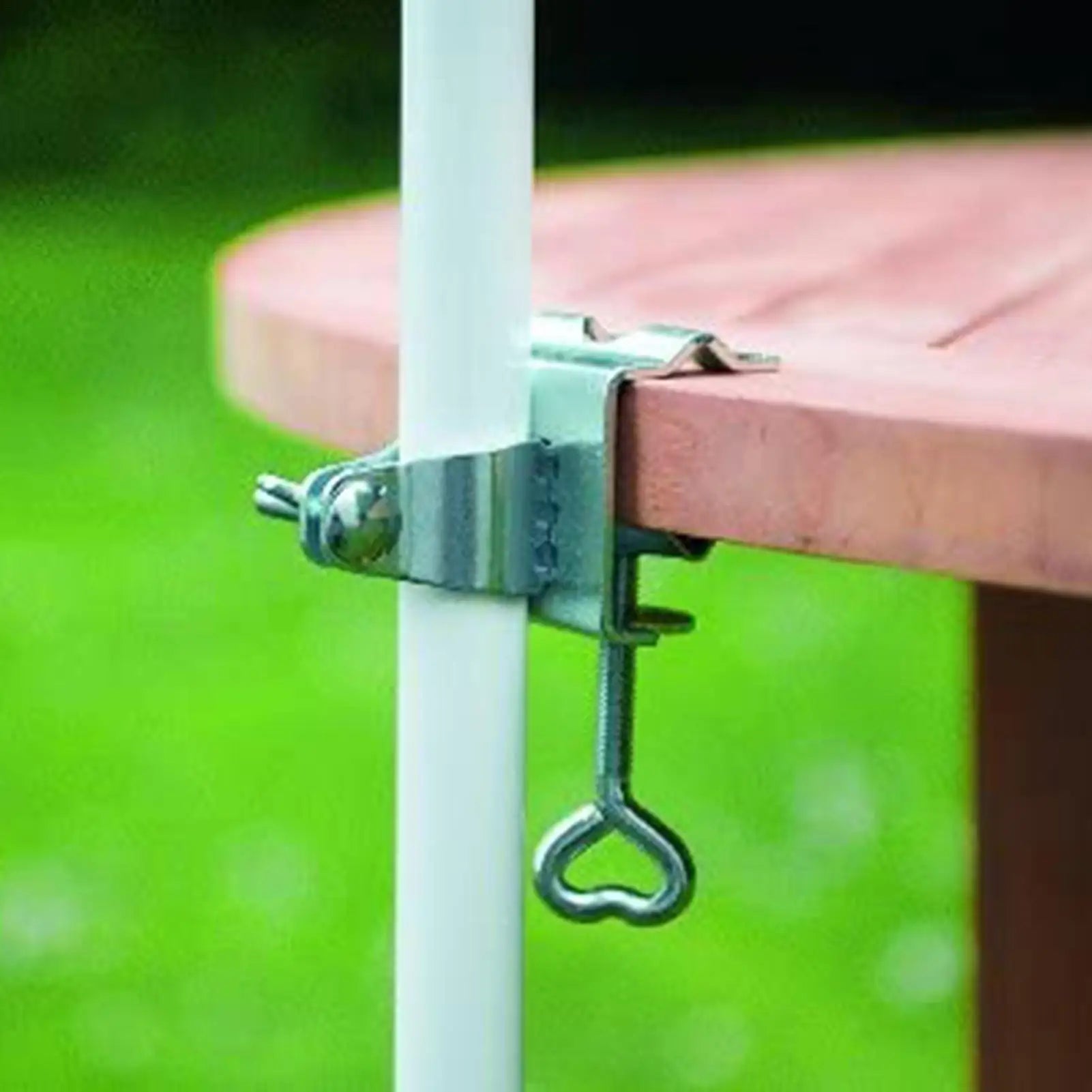 Beach Umbrella Clamp Sun Umbrella Clips 1 Pcs Metal Sunshade Fixing Holder Balcony UV Protection Stand For Outdoor Fence Railing