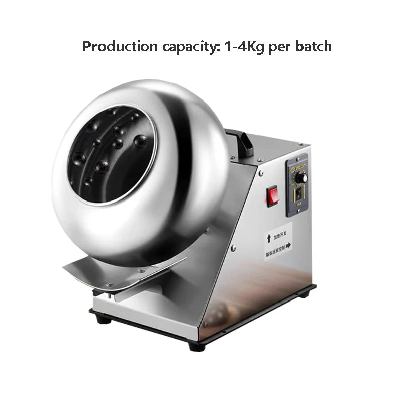 Nut & Candy Coating Machine: For Chocolate Coating, Sugar Polishing & Chocolate Bean Coating Dragee Machine
