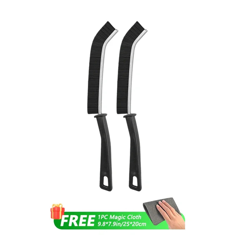 Hard Bristle Crevice Cleaning Brush for Fine Seam Corners Groove Window Cleaning Tools Kitchen Bathroom Home Tiles Joints Brush
