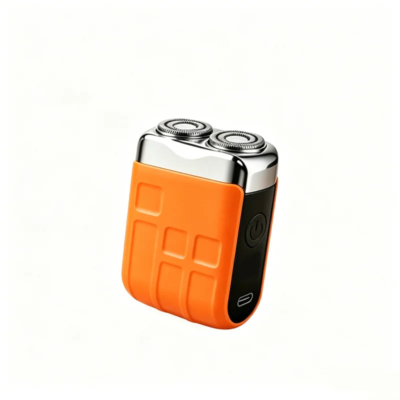 Dual-Head Ultra-Thin Rechargeable Electric Shaver Portable Mini Men's Electric Razor