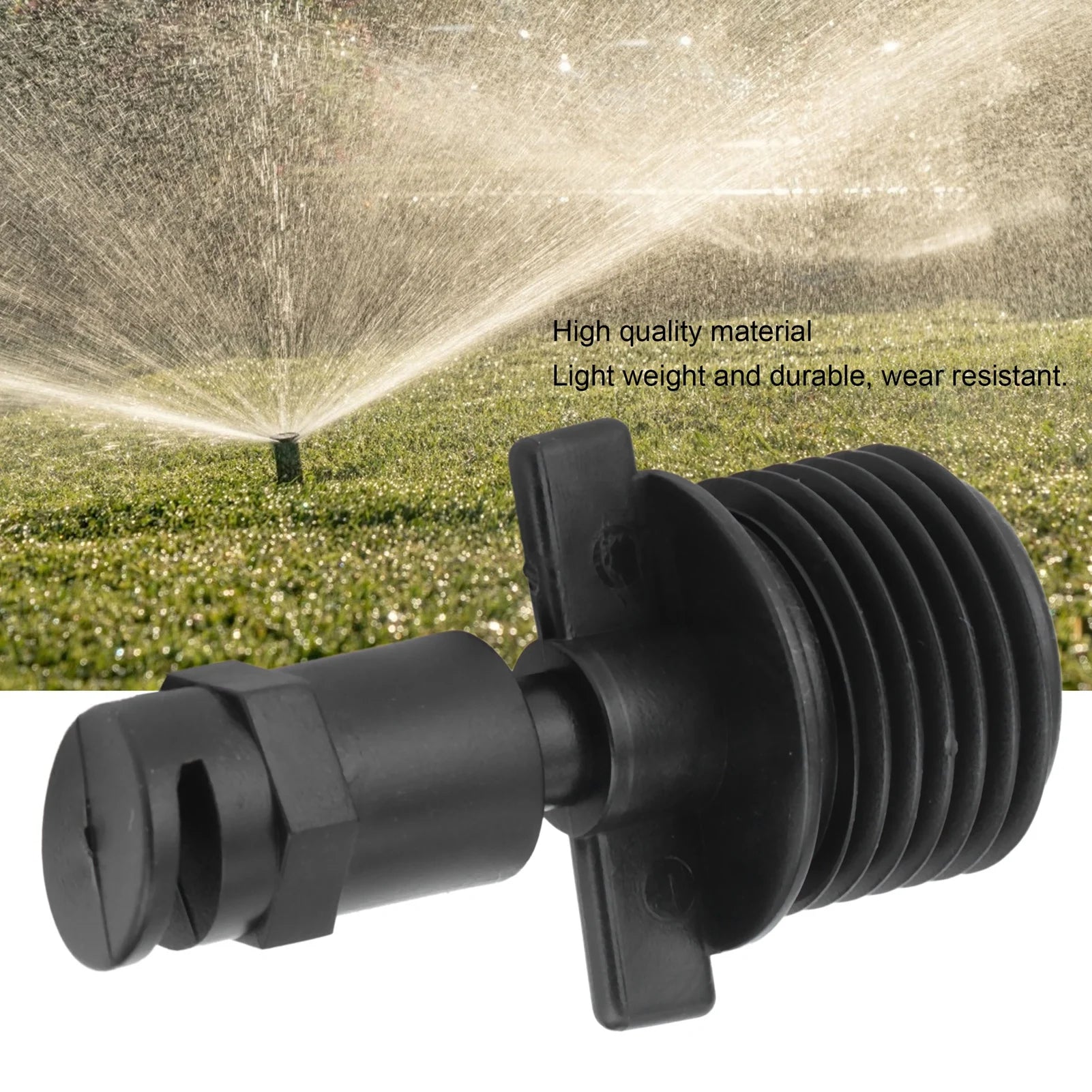 30Pcs G1/2 Male Thread 180° Spray Nozzle Fan‑Type Sprinkler Head for Garden Agricultural Irrigation Nozzle Irrigation Fitting