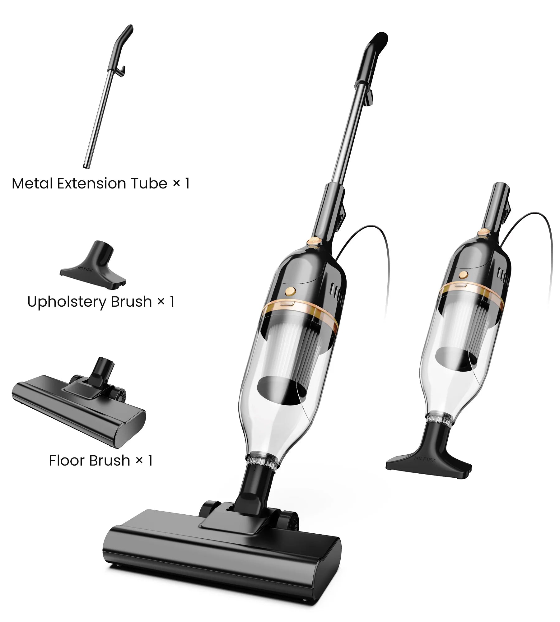 INSE R7 Corded Vacuum Cleaner, 20Kpa 600WPowerful Suction Handheld Stick Vacuum With 16Ft Cord, 2 in 1 Lightweight Vacuum Cleaner for Hard Floor Pet Hair