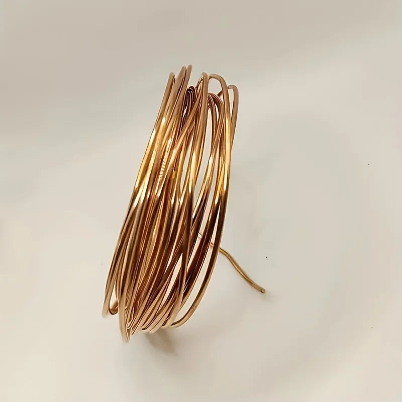 5m Length 2.0mm Pure Copper Wire 12 Gauge Bare Solid round Copper Length 16.4 Feet One Roll for Electronics And DIY Projects