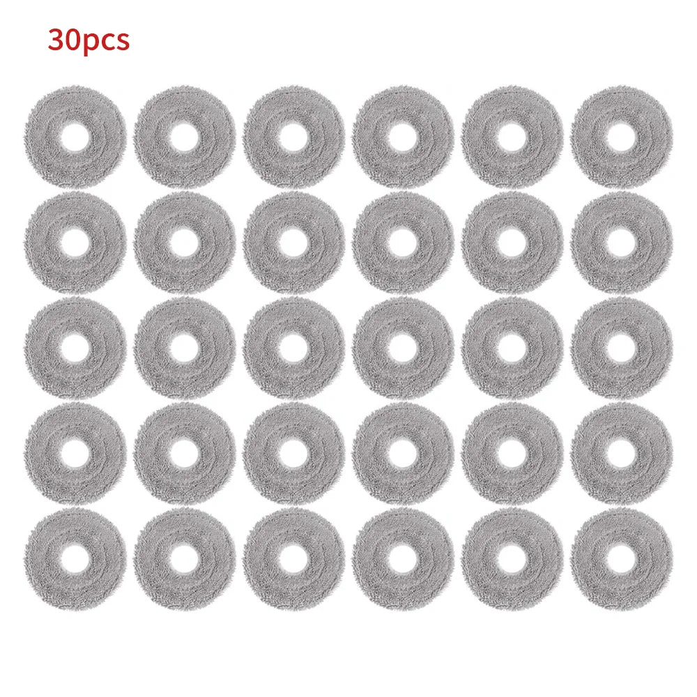 Easy Install Perfect Fit Mop Cloth Kit Mop Pad Part For Xiaomi Mijia 5 Pro OV21CN X10 Plus S10 Plus X20 X20 Plus M30 Pro M30S