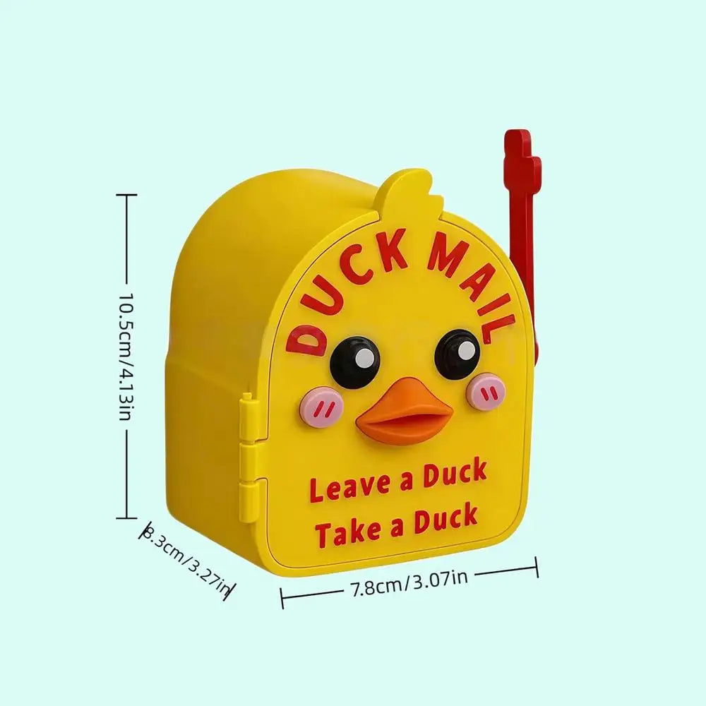 3D Printed Magnetic Duck Mailbox For Cruise Ship Door, Door Decoration With 2 Ducks For Family Sailor Kids, Cabin Wall Pool