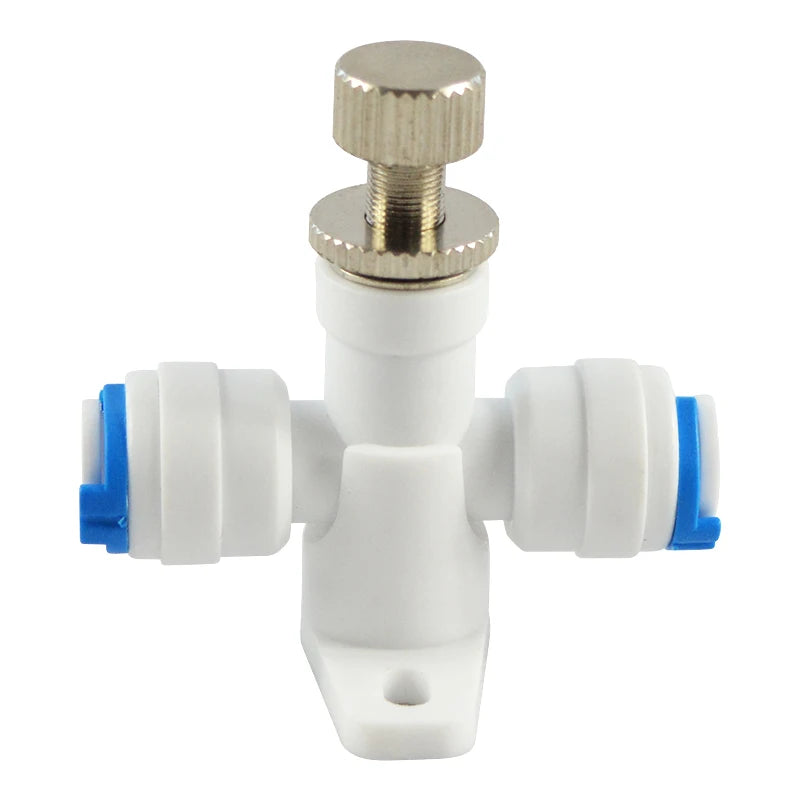 1pcs 1/4'' Flow Control Valve RO Reverse Osmosis Membrane Water Purifier Waste Water Regulator Control Valve