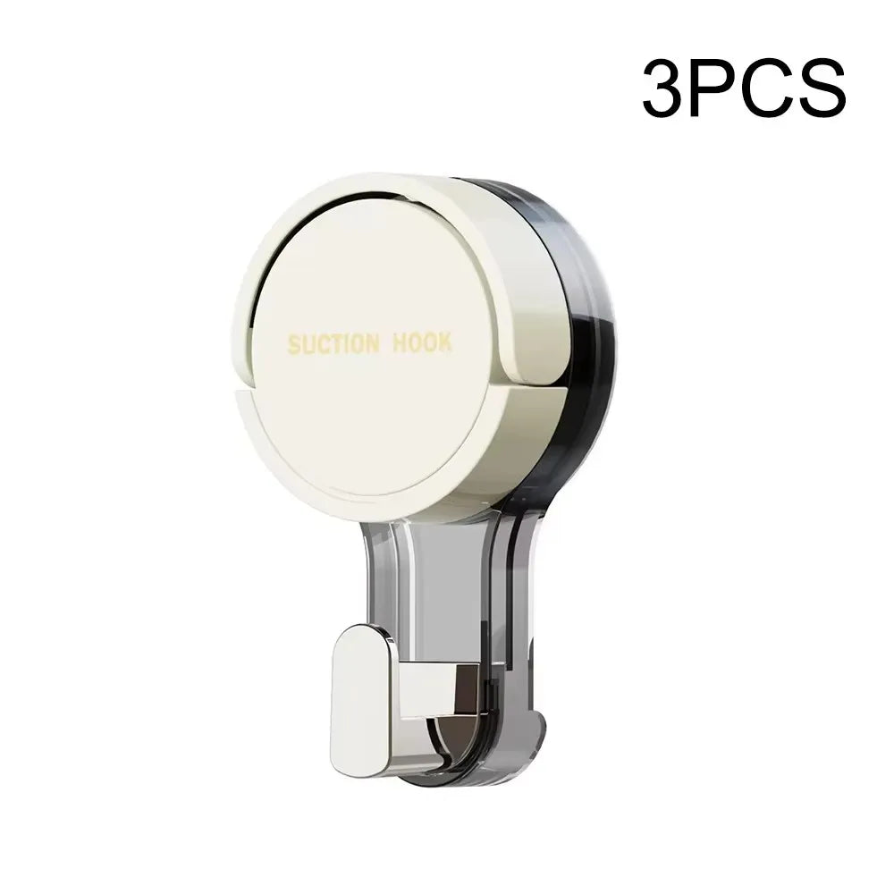 Strong Vacuum Suction Hooks Traceless No-Drilling Adhesive for Home Bathroom Kitchen Door Back Toilet Area Purpose Strong Hold