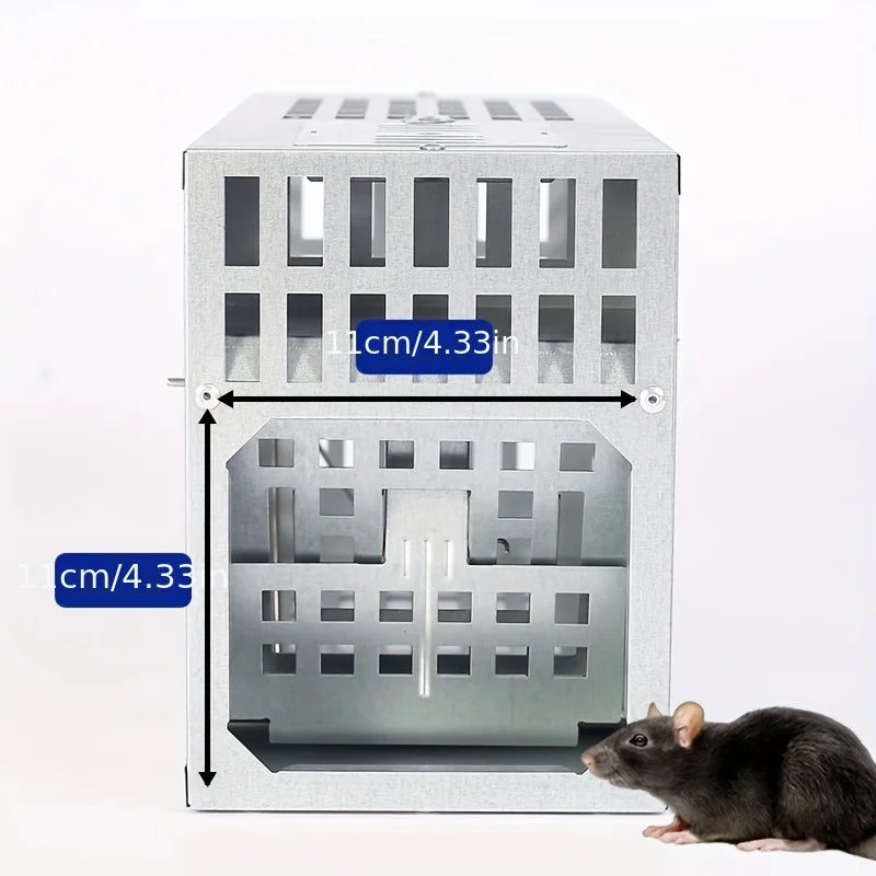 Multi-Catch Rodent Mouse Trap Rat Trap Cage-Pest Control -All Mice and Rat Can Fit In
