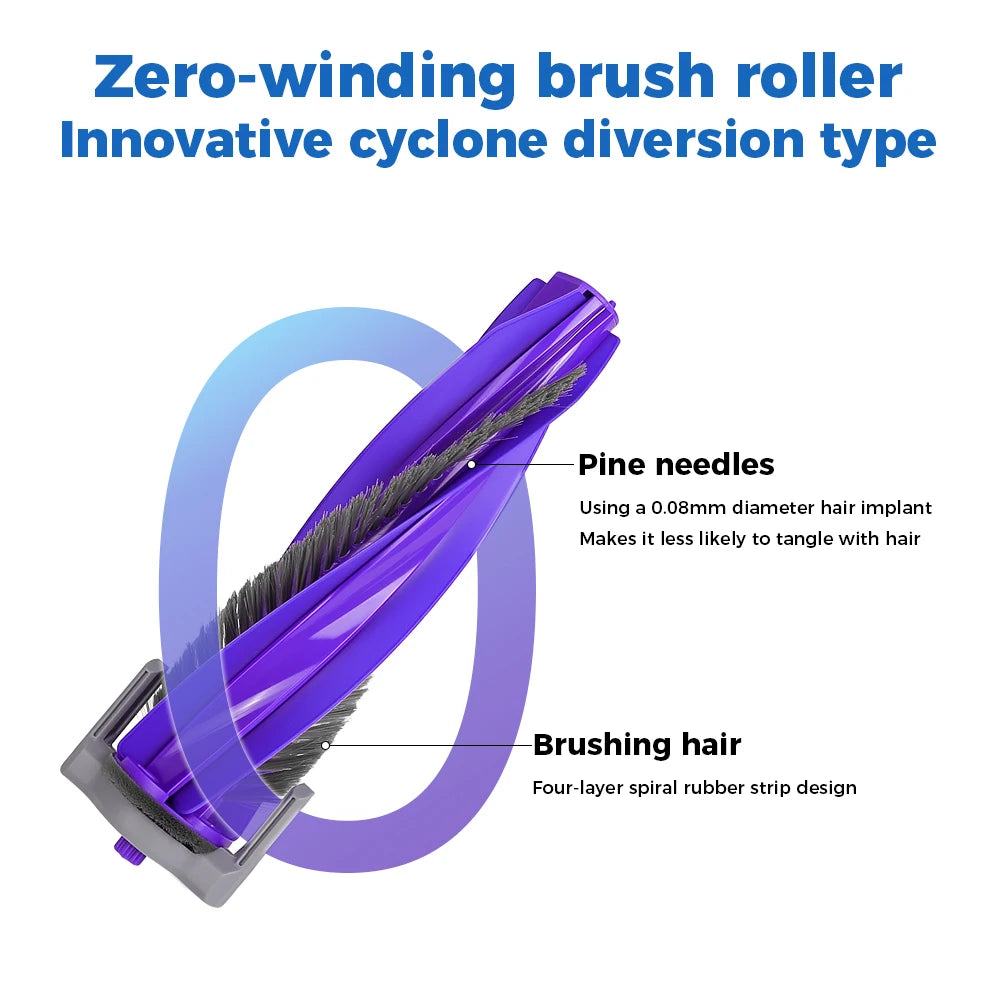 Main Roller Brush For Narwal Freo X Ultra/Freo X Plus/Freo Z Ultra/For Narwal Flow/J4/Lite/J5/J5X/J6 Robot Vacuum Cleaner Part