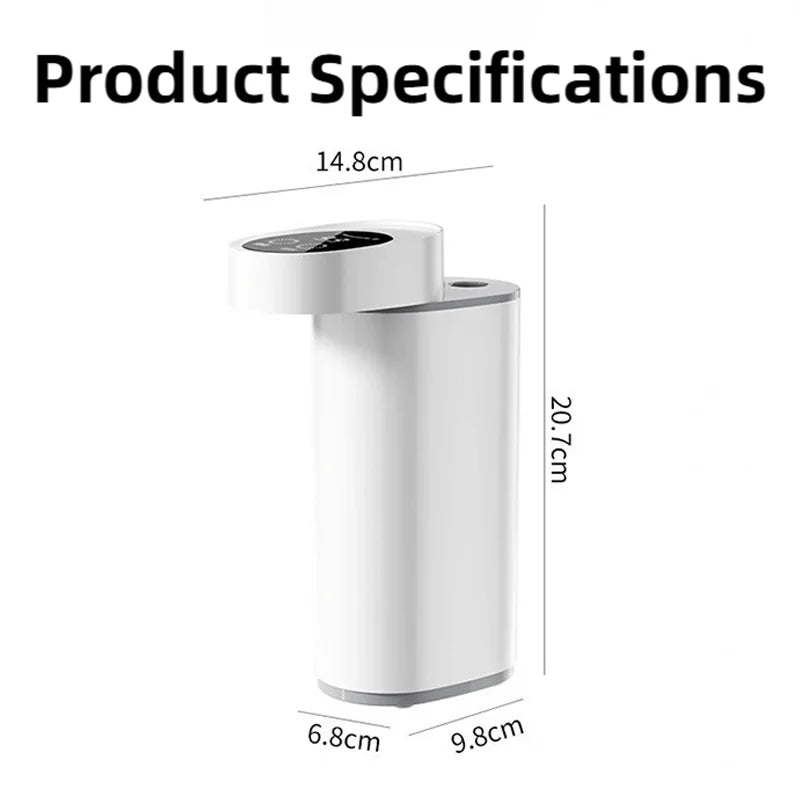 TINSOL 2000W Instant Water Heater, 3-Second Fast Heating, Portable Home Desktop Instant Water Heater with 5-Level Adjustment