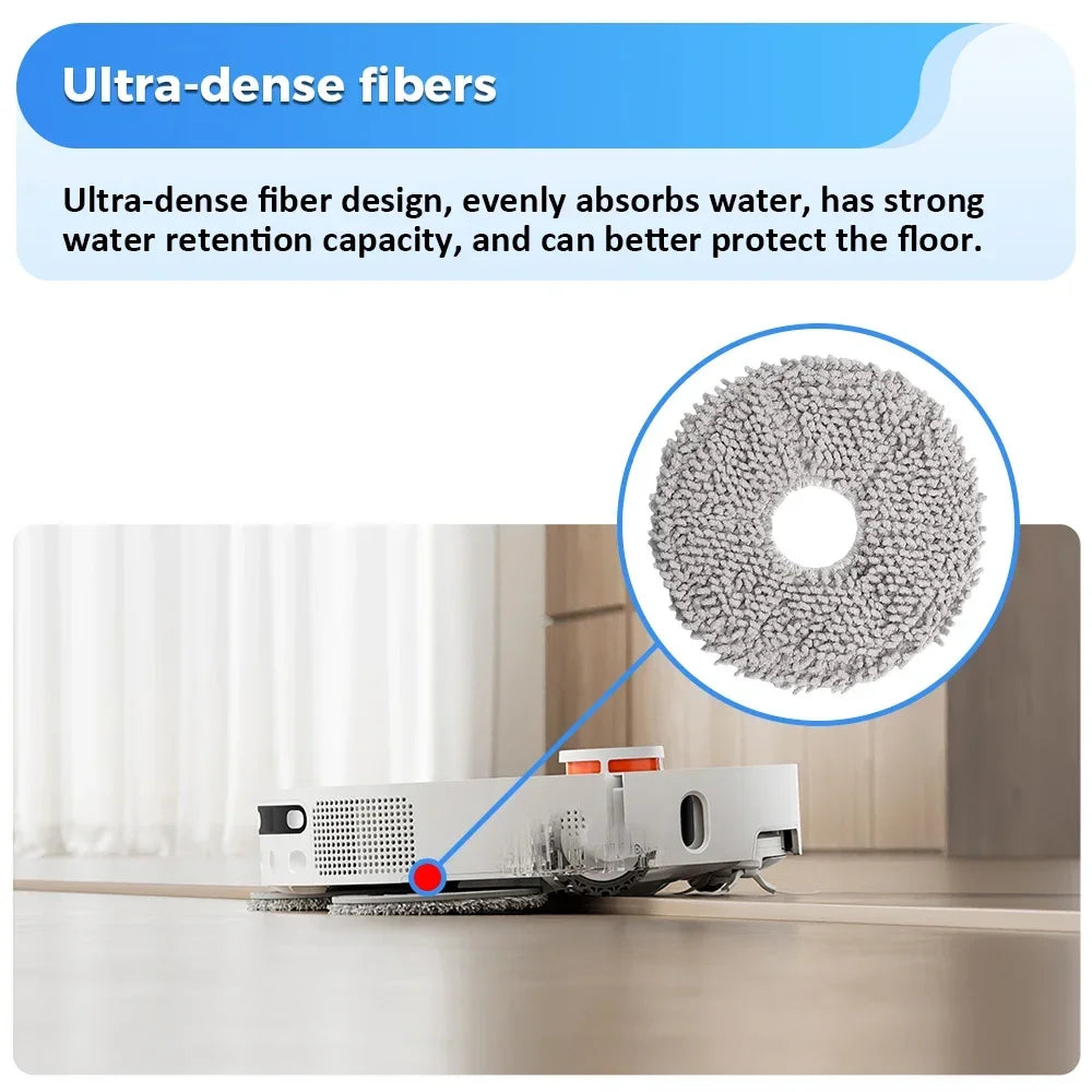 For Xiaomi Mijia Omni 1S B101CN B116 C102CN X10+X20+X20 Plus X20 Max S10+S10 plus S20 plus Robot Vacuum Mop Cloth Part