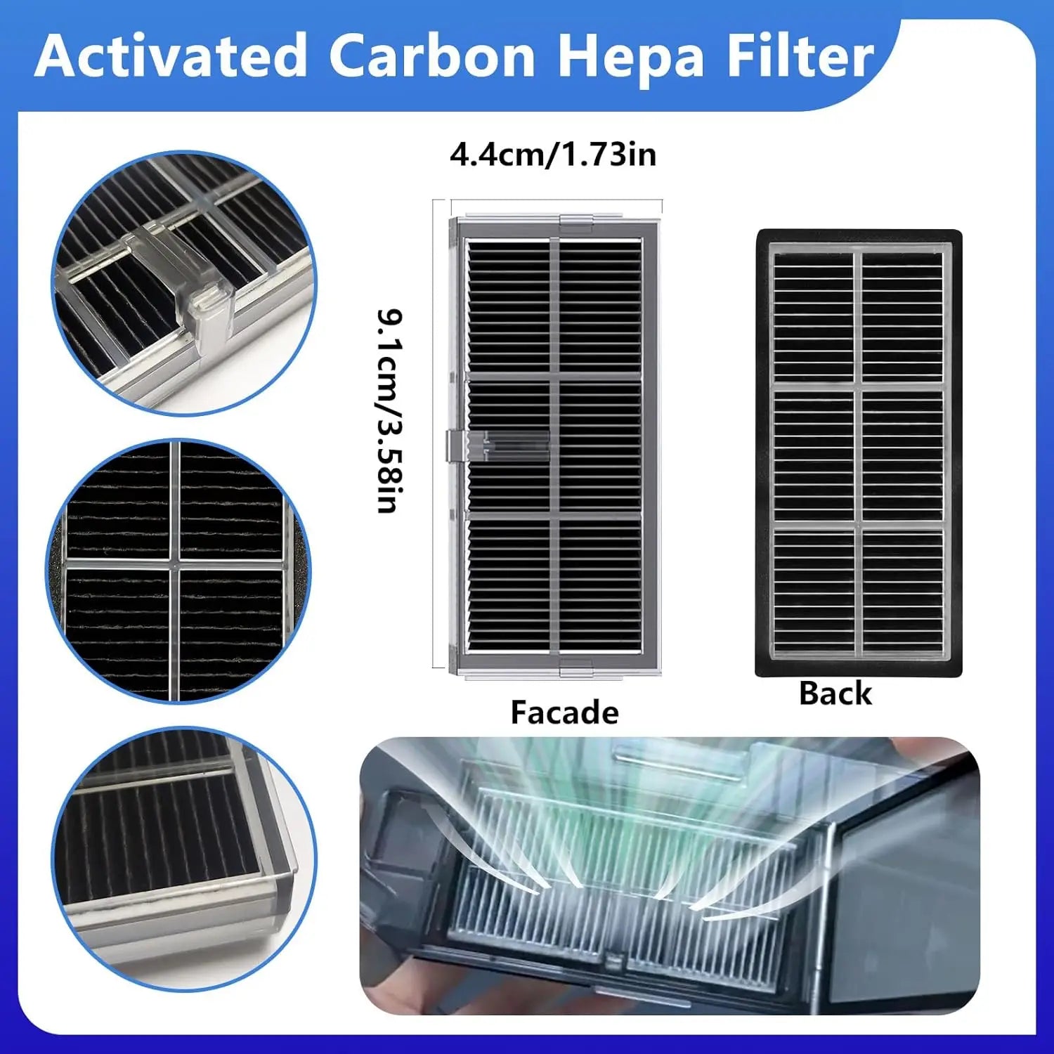 Dreame X40 Ultra / X40 Pro  Robot Vacuum Cleaner Accessories Main Side Brush Mop Cloth Hepa Filter Dust Bag Spare Parts
