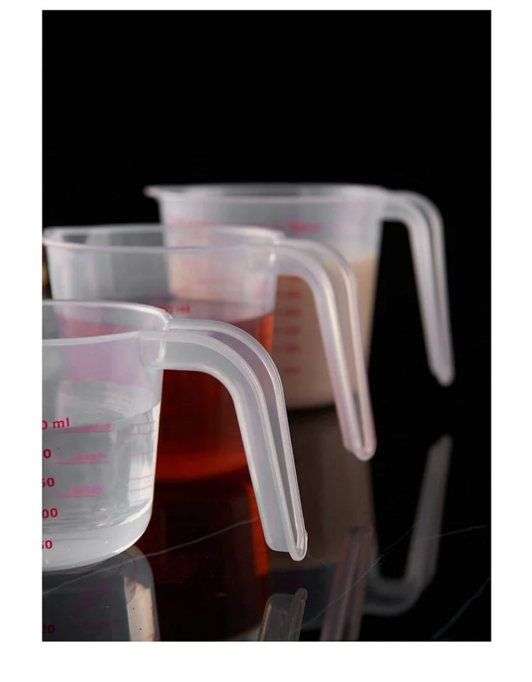 250/500/1000ML Measuring Cups Easuring Cup Plastic Jug Digital Kitchen Tools Scale Baking Tools Timer Accessories FK037