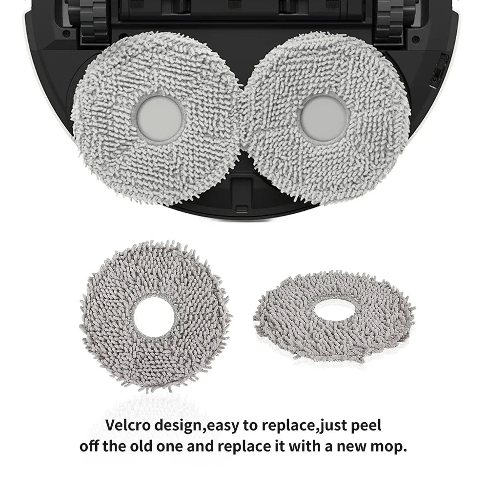 Mop Cloth For Xiaomi Robot Vacuum X20 + / X20 Plus X10+ X10 Plus Parts For Dreame L10s Pro/L10s Ultra/S10 /S10 Pro/L20 Ultra