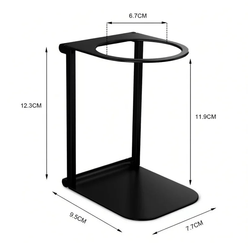 HOMEFISH Foldable Aluminum Alloy Coffee Drip Holder Stand Support for Wireless Electric Portable Espresso Machine Accessories