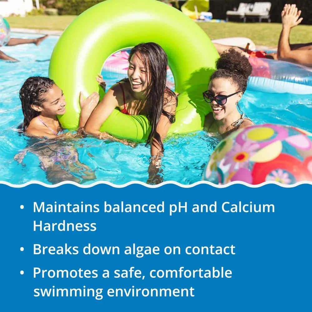 In The Swim Pool Shock 68% Cal-Hypo Granular Sanitizer For Crystal Clear Water Defends Against Bacteria Algae 6/12/24pack