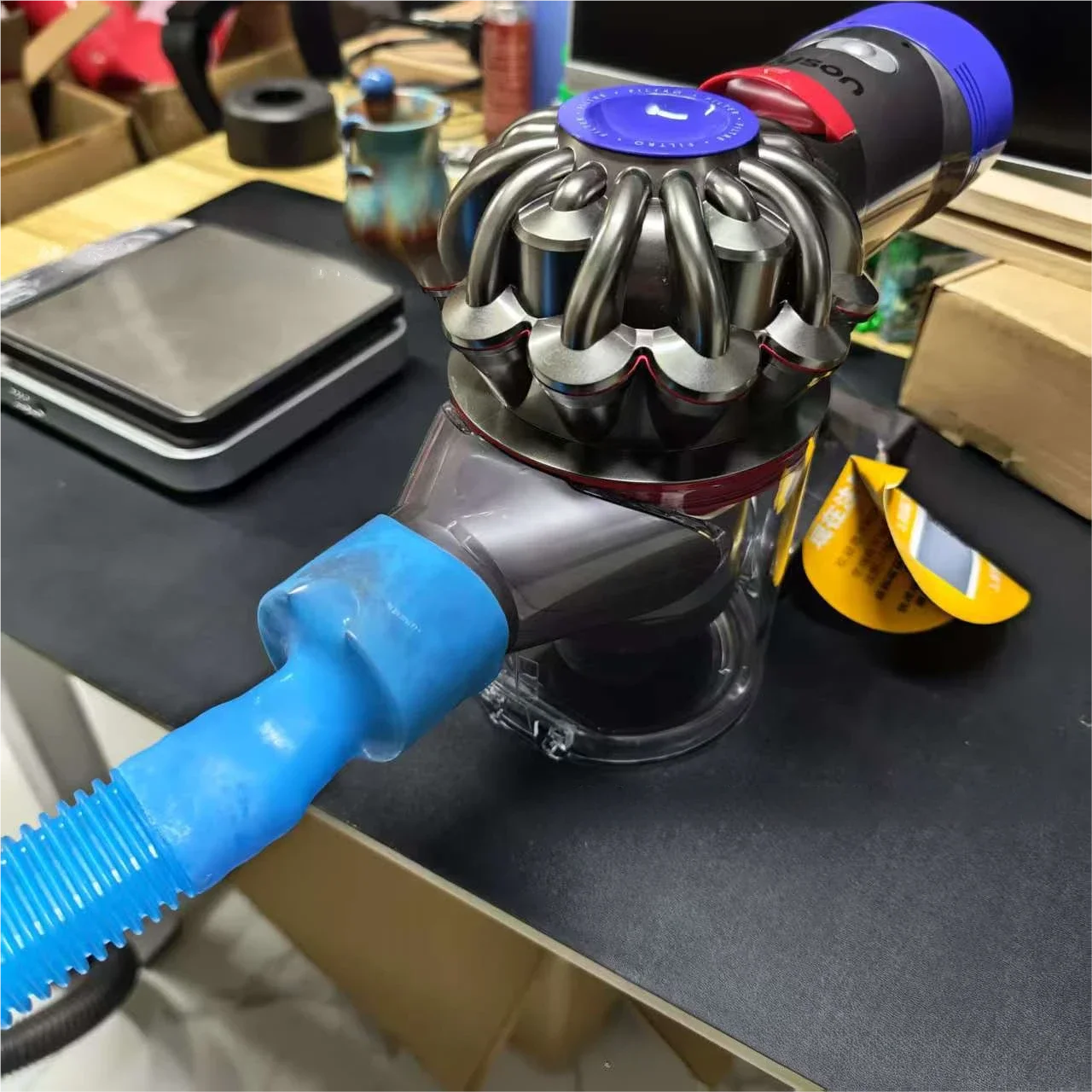HOMEFISH Dryer Vent Vacuum Cleaner Kit - Flexible Hose for Ventilation Cleaning Dust Remover for Home Appliance