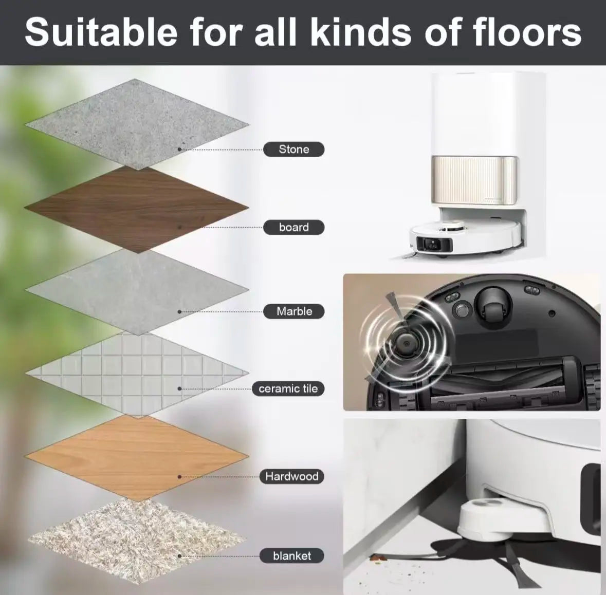 Dreame X40 Ultra / X40 Pro / L40 Ultra Robot Vacuum Spare Parts Main Side Brushes Mop Cloths HEPA Filters Dust Bags Accessories