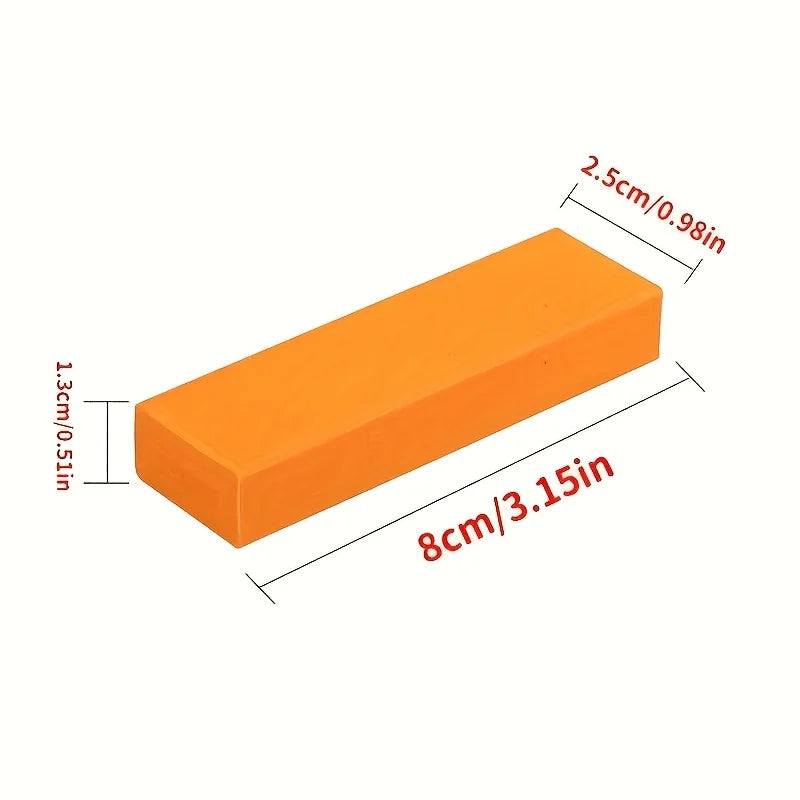 5Pcs Effortless Rubber Scrubber Magic Cleaning Eraser - Safe Uncharged Stain and Rust Remover for Bathroom Glass, Kitchen Pots