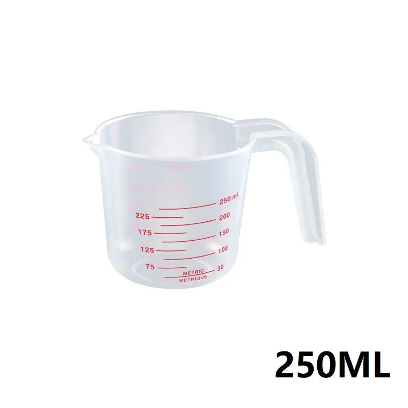 250/500/1000ML Measuring Cups Easuring Cup Plastic Jug Digital Kitchen Tools Scale Baking Tools Timer Accessories FK037