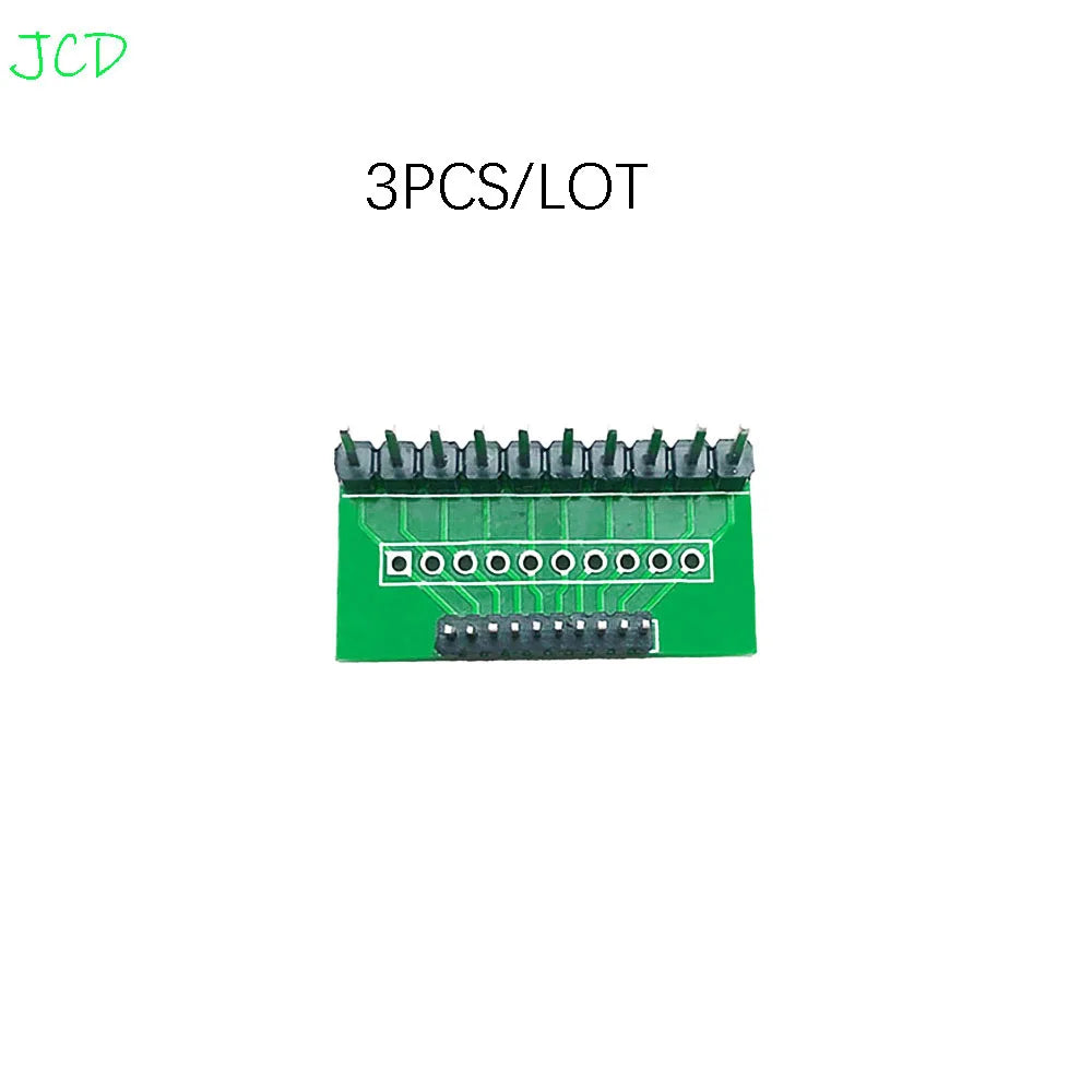 3PCS For Single And Double Row Pin PCB Adapter Board 1.27/2.0/2.54mm With  Spacing Of 10P/20P For Mutual Conversion 0.05/0.1Inch