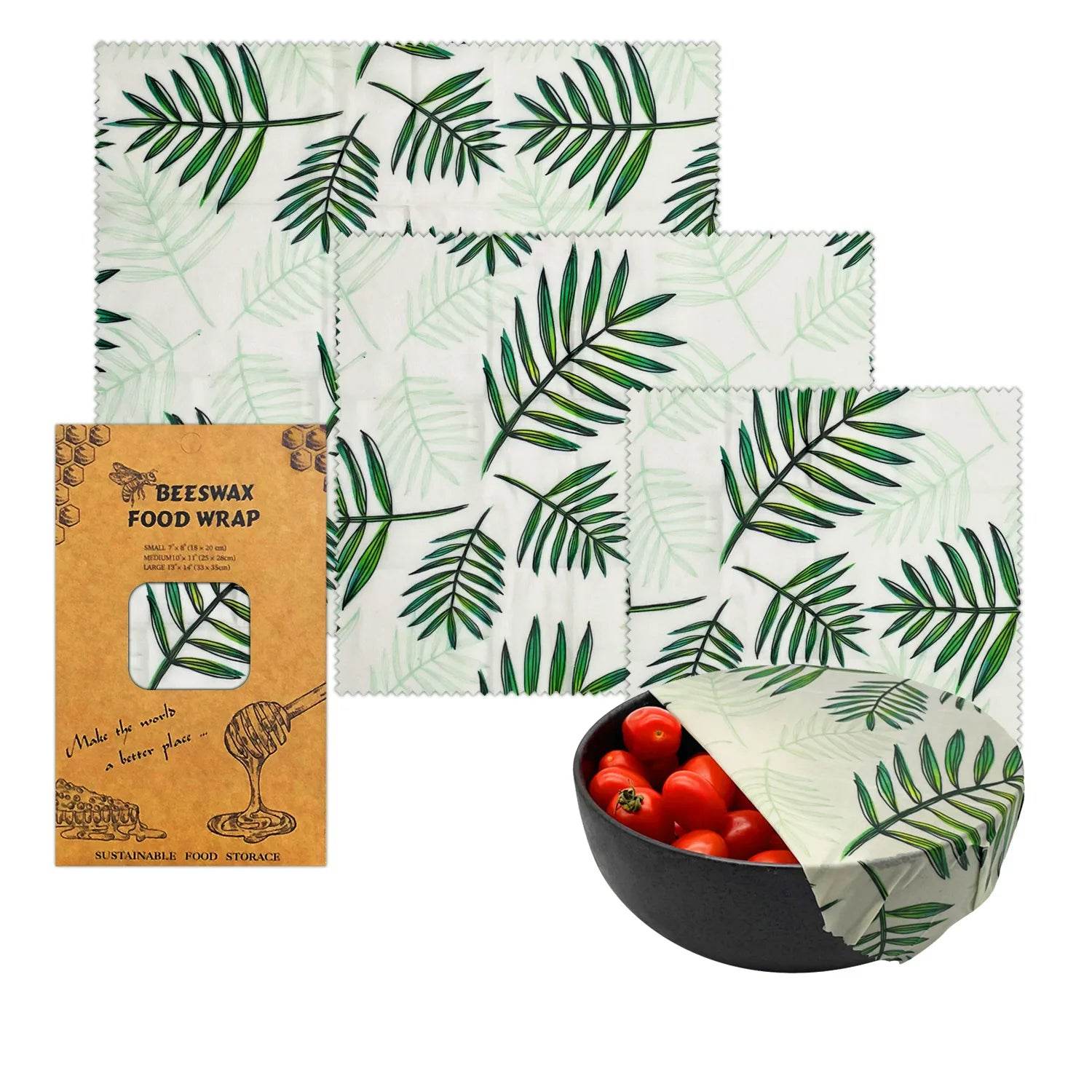Eco-Friendly Reusable Food Wraps