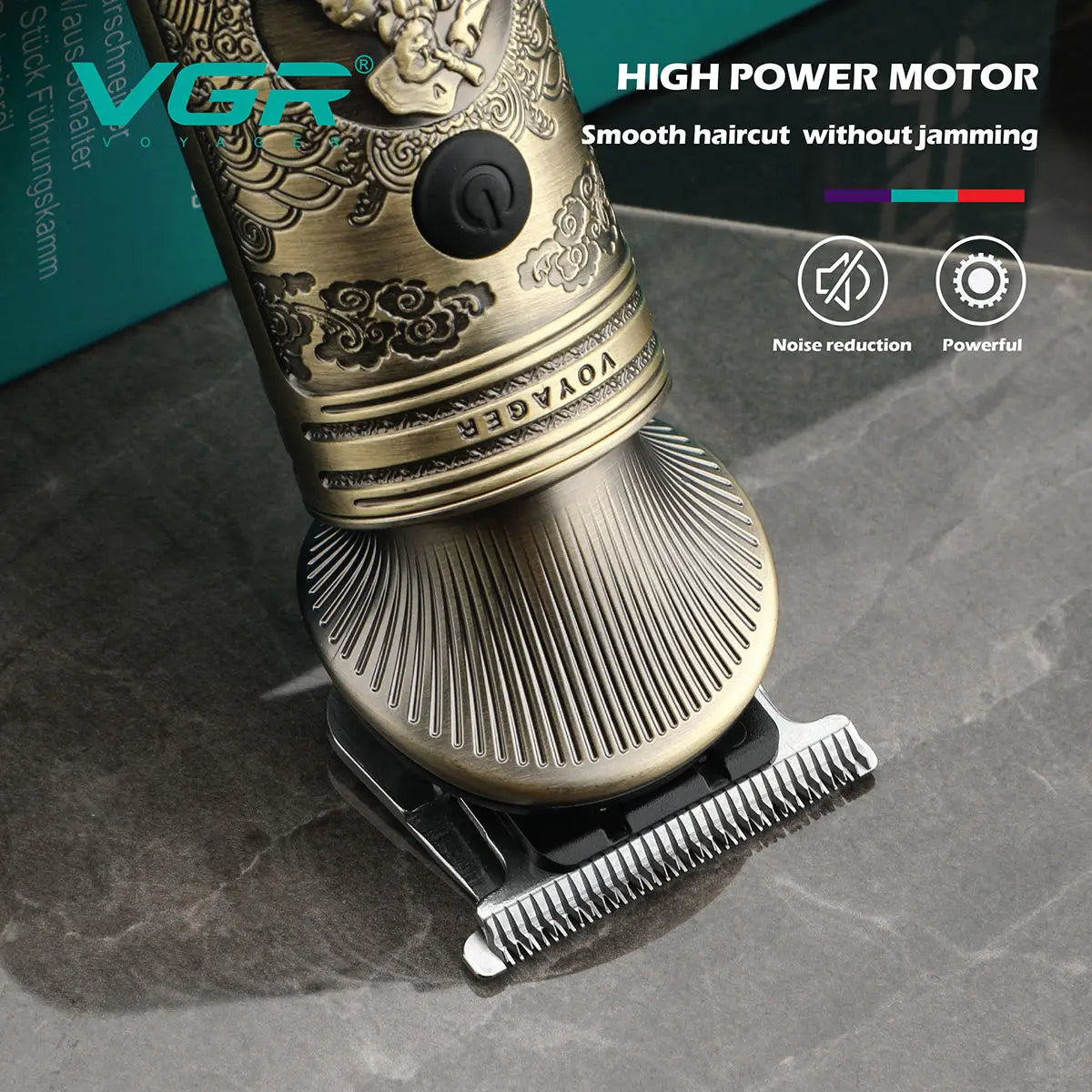 VGR Hair Clipper Electric Hair Trimmer Professional Barber Cordless Hair Cutting Machine Multifunctional Clipper for Men V-106