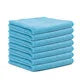 5/10/20/50pcs Microfiber Cleaning Cloth, Dishwashing Cloth Household Rag Kitchen Bathroom Cleaning Towel Durable Absorbent Towel