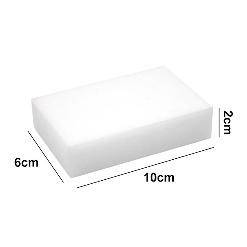 20/50/100 Pack Magic Melamine Sponge Eraser, Multi-Scene White Cleaning Sponge for Kitchen Bathroom Office Dish Washing Tools
