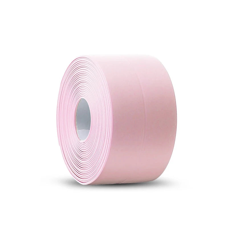 3.2M Bath Caulk Tape Self Adhesive PVC Oil-Proof Kitchen Sink Edge Corner Wall Sticker Waterproof Toilet Sealing Strip Tape