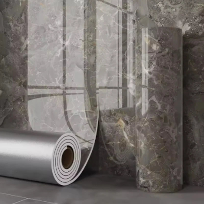 1 Roll Marble Thick Foam Bedroom Wallpaper Imitation Ceramic Tile Self-Adhesive Wallpaper Kitchen Anti Oil Stain Wall Sticker