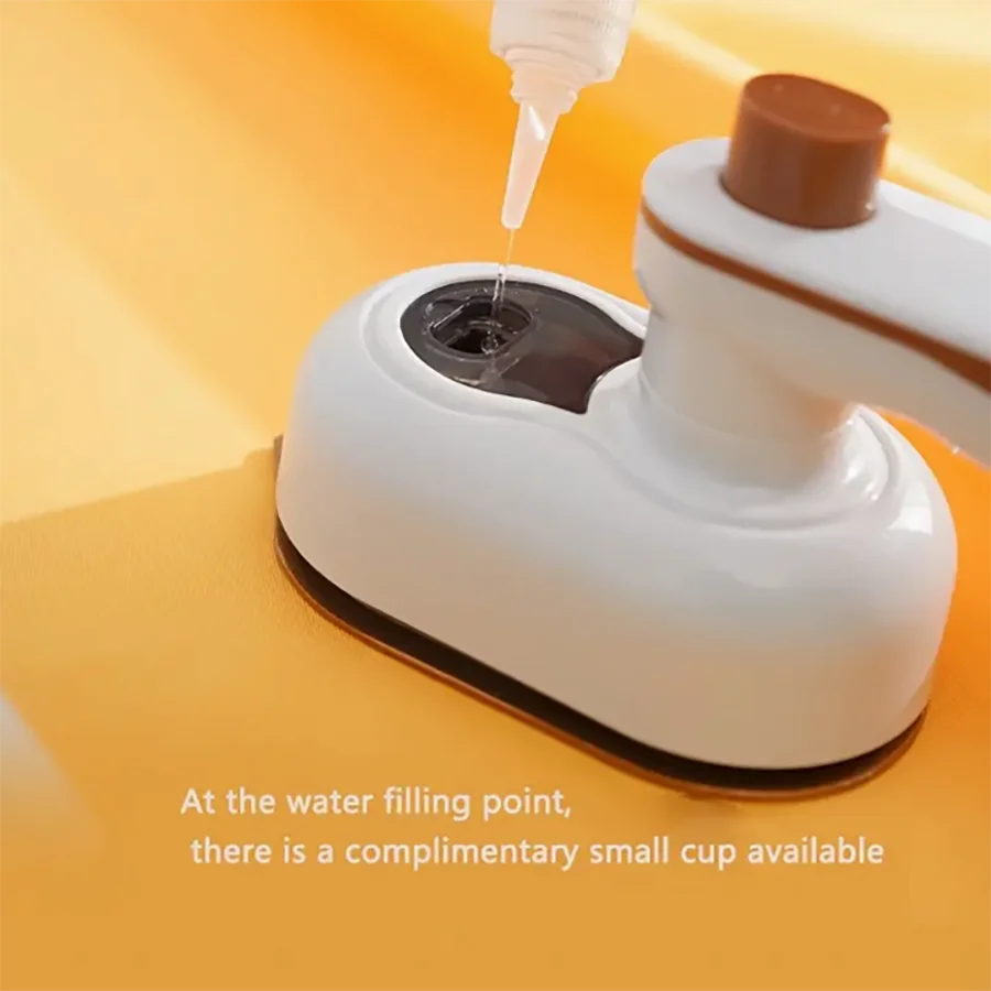 Mini Portable Steam Iron | Travel Garment Steamer for Home & Dorm| 180° Rotatable Handle