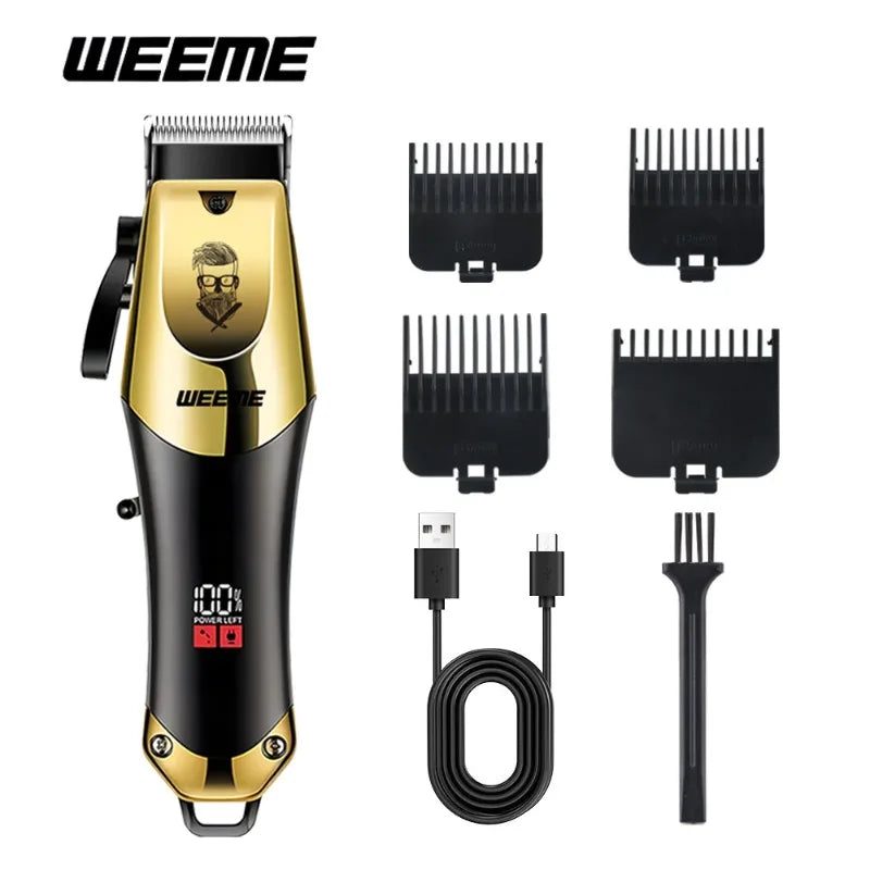 2026 New Arrival！Professional USB Rechargeable Hair Clipper & Beard Trimmer, Cordless, Ideal Gift For Men