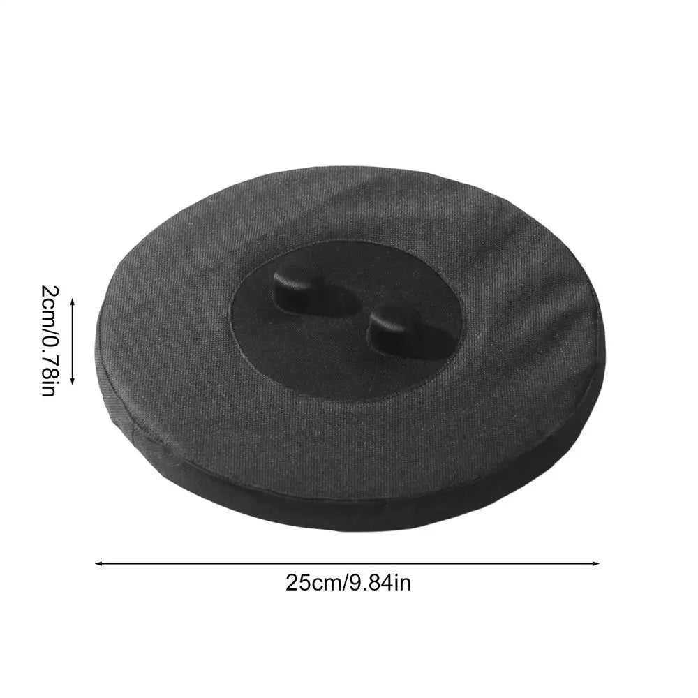 Telescopic Stool Cushion, Round Thickened Folding Seat Cushion comfortable with Memory Foam Non-slip for Camping Stool 2 Pack