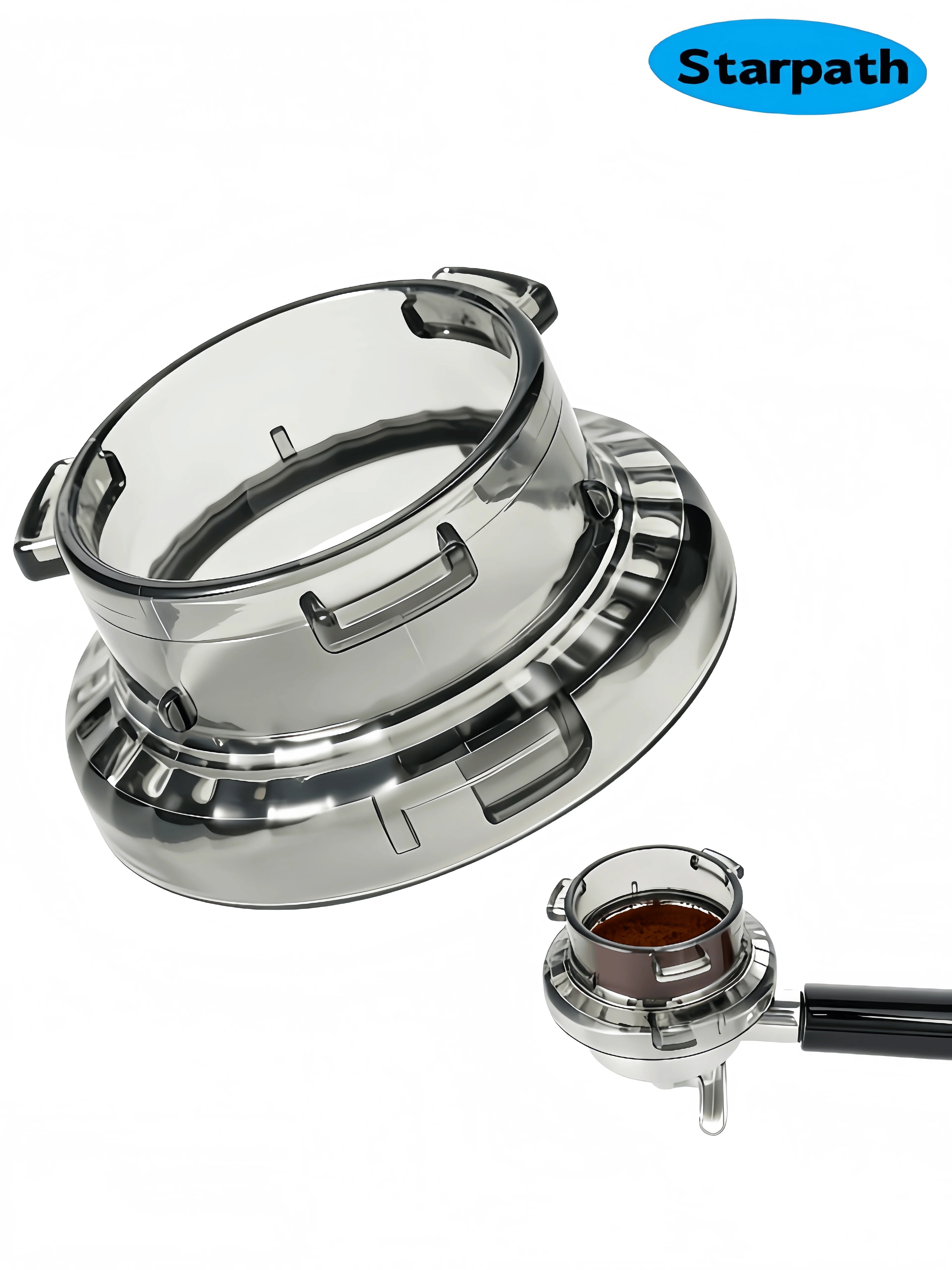 54mm Dosing Funnel for Breville Barista And Bambino Espresso Machines - Prevents Coffee Grounds Spill over Espresso Dosing Tool