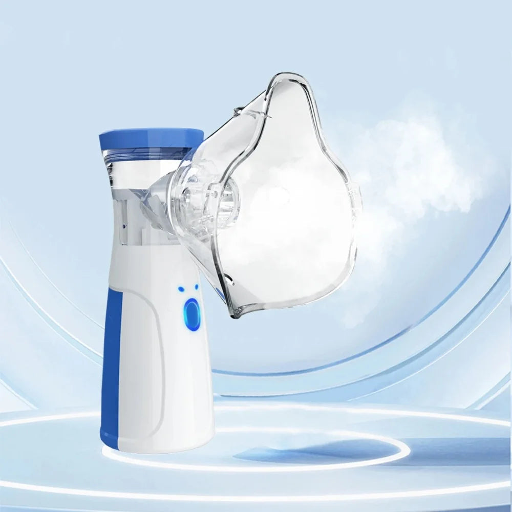 Mini Revitalize Facial Steamer and Humidifier 2-in-1 Nano Ion Mist for Skin Moisturizing Tool Air Moisturizing with Water Tank