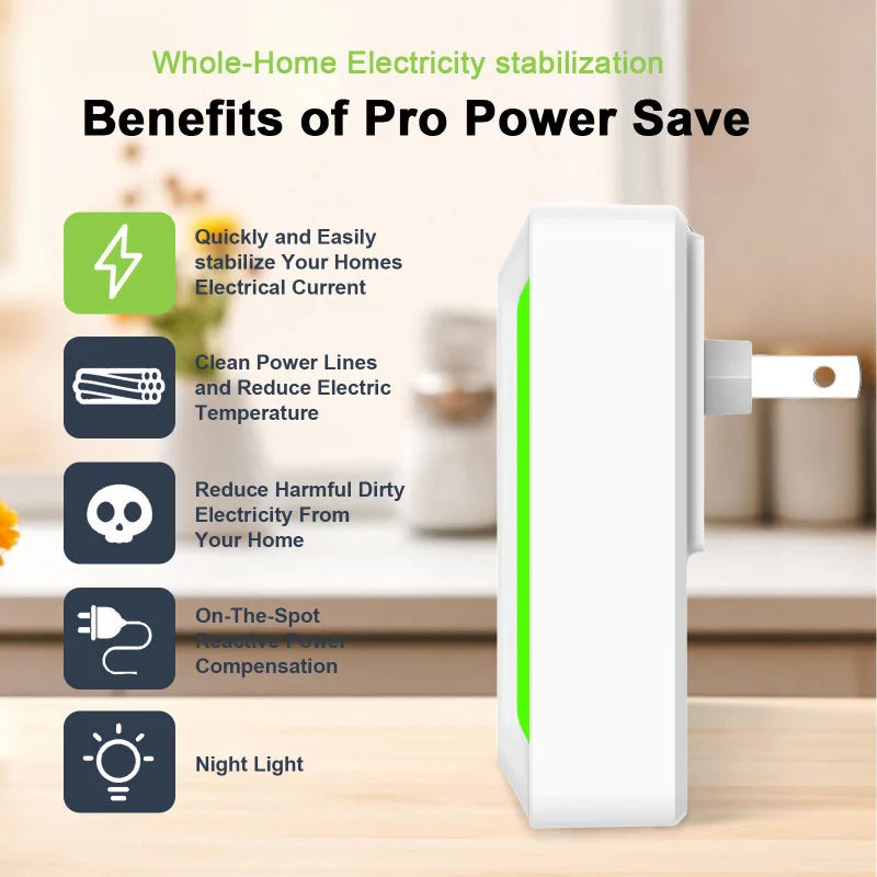 2026 Power Saver Box/Zero Noise Design/Smart Energy Saving/Stable Voltage For Home/Office/Household Appliances/Family