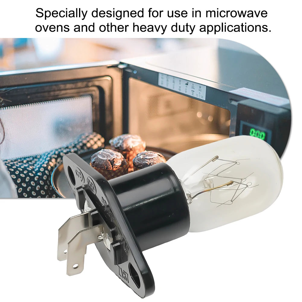1 Pcs Microwave Ovens Light Bulb Lamp Globe 250V 2A Fit For Most Brand For Midea For Microwave Oven Kitchen Parts