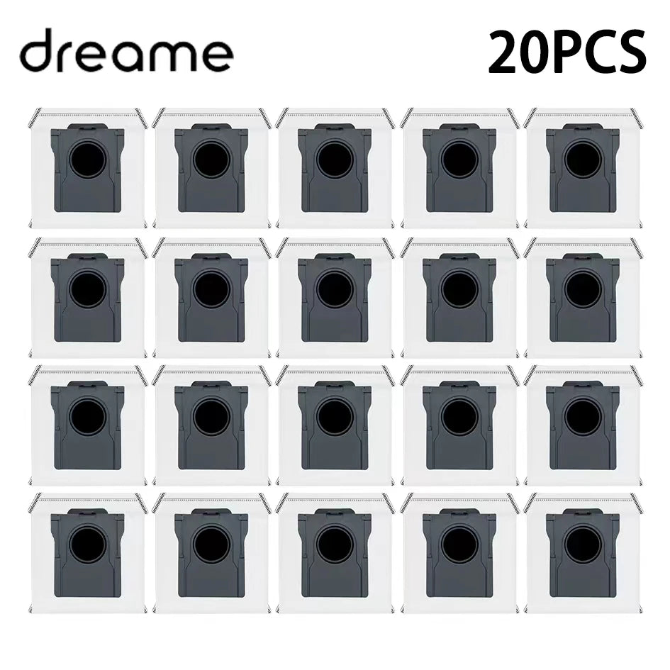 Dreame X40 Ultra / X40 Pro / L40 Ultra Robot Vacuum Spare Parts Main Side Brushes Mop Cloths HEPA Filters Dust Bags Accessories