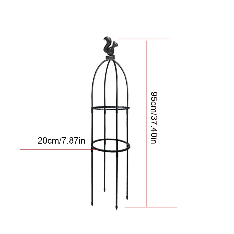 1Set DIY Vines Pot Plant Stand Flowers Plants Climbing Support Frame Trellis Climbing Plant Trellis Garden Support Cages