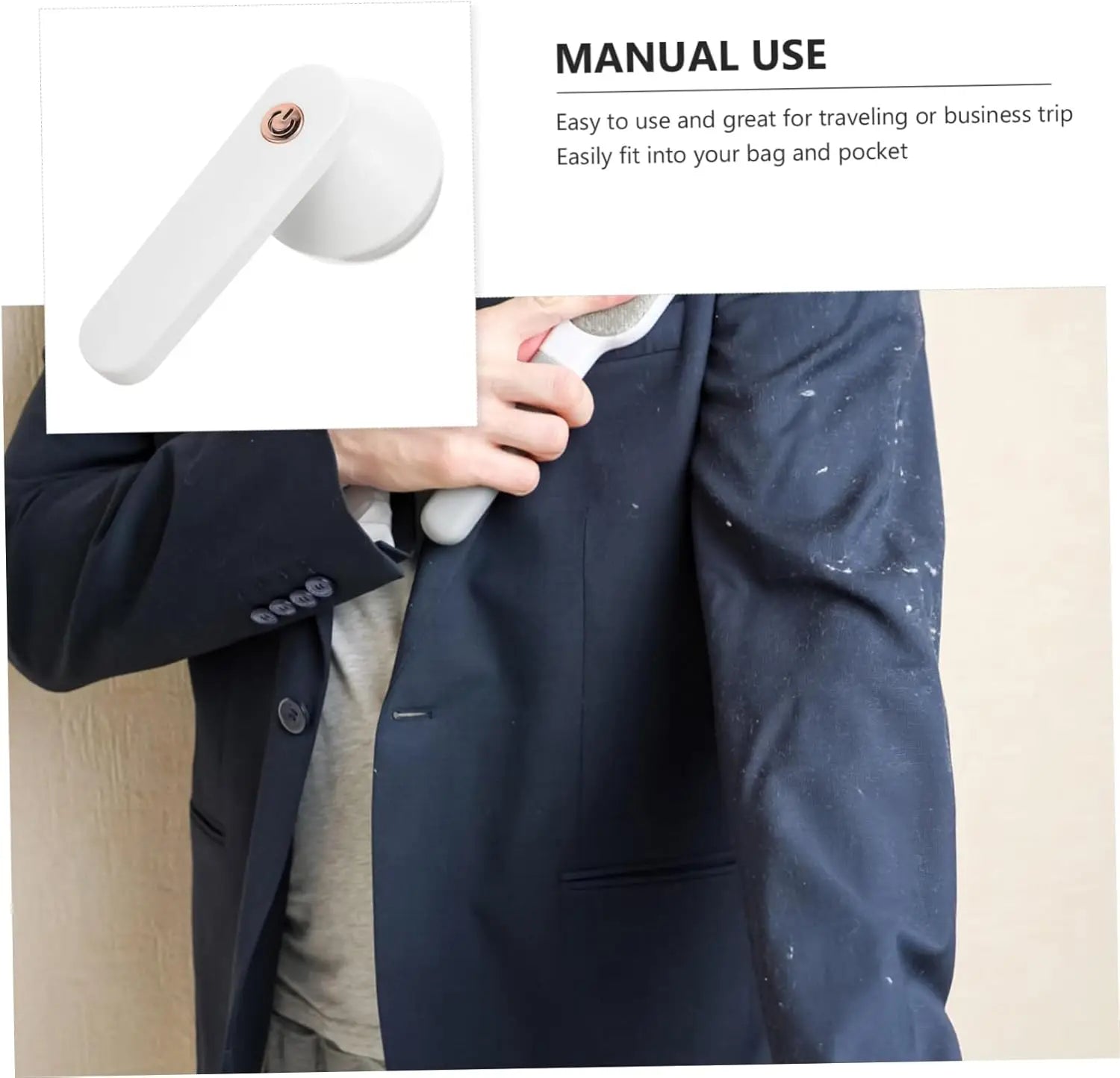 Electric Lint Remover Fabric Shaver for Clothes Portable Rechargeable Long-Lasting Battery Large Shaving Area 2 Speeds for Effortless Pilling Removal