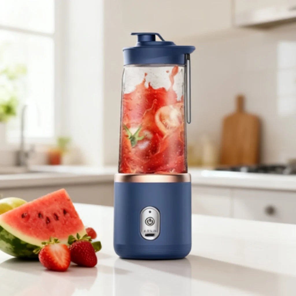 Portable Blender USB Rechargeable Electric Blender Cup for Smoothies and Shakes Travel Office Work Top Rated 2026